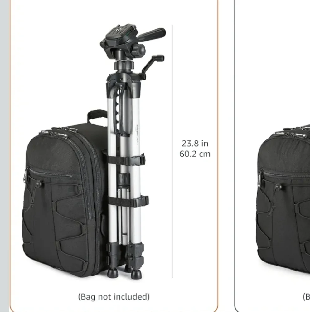 Versatile Silver Camera Tripod